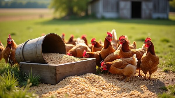 Vers de farine pour les poules : un choix nutritionnel optimal